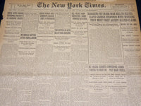 1922 APRIL 16 NEW YORK TIMES - M'CORMACK BETTER AFTER THIRD LANCING - NT 8582