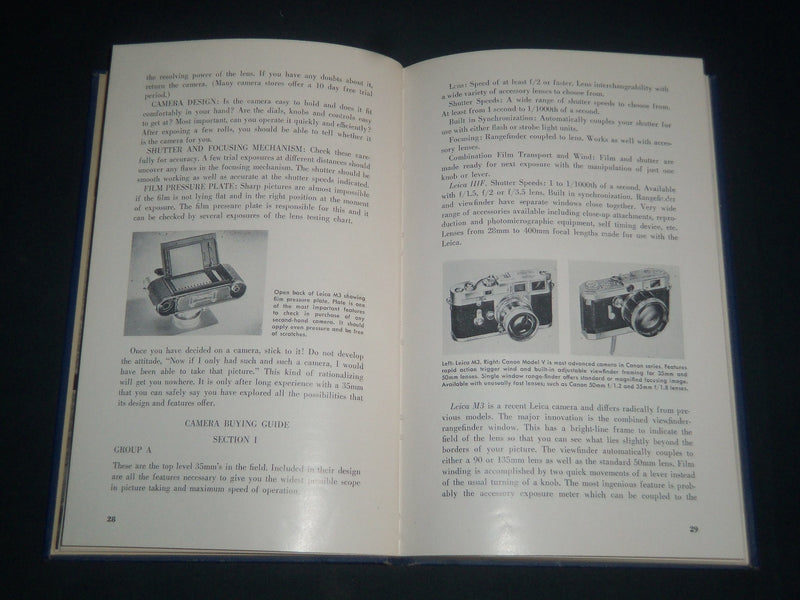 1956 U. S. CAMERA'S 35MM PHOTOGRAPHY BOOK BY LOUIS STETTNER - KD 5464