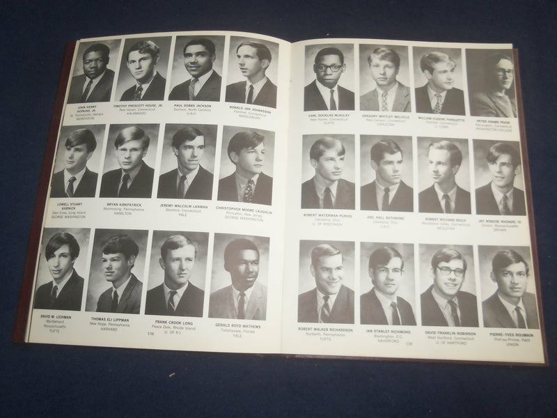 1968 GRIFFIN POMFRET COLLEGE PREP BOARDING SCHOOL YEARBOOK -POMFRET, CT- YB 2347