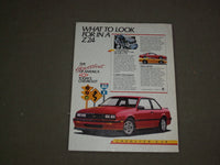 1987 JANUARY ESQUIRE MAGAZINE - DUBIOUS ACHIEVEMENTS OF 1986 - B 4338