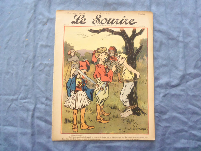 1903 MAY 23 LE SOURIRE MAGAZINE - ILLUSTRATED COMEDY - FRENCH TEXT - SP 4865P