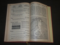 1955 EUROPA TOURING AUTOMOBILE GUIDE BOOK - HALLWAG BERN - NICE MAPS - KD 4885