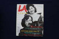 1992 SEPTEMBER L.A. STYLE MAGAZINE - ROSEANNE BARR & TOM ARNOLD COVER - E 18499