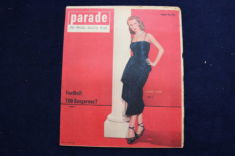 1951 AUGUST 26 PARADE MAGAZINE - JANET LEIGH COVER - E 22307