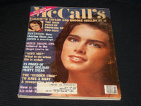 1981 NOVEMBER MCCALL'S MAGAZINE - BROOKE SHIELDS FRONT COVER - E 578