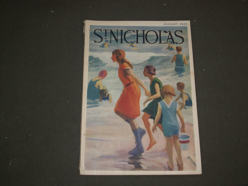 1925 AUGUST ST. NICHOLAS MAGAZINE - ILLUSTRATIONS, STORIES & ADS - B 4643