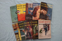 1952-1959 ELLERY QUEEN'S MYSTERY MAGAZINE - LOT OF 10 - O 3943