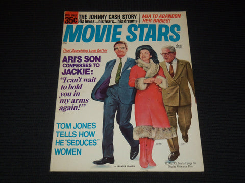1970 JUNE MOVIE STARS MAGAZINE - ALEXANDER ONASSIS COVER - E 16310