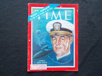 1958 SEPTEMBER 1 TIME MAGAZINE - REAR ADMIRAL JOHN THACH - T 1653