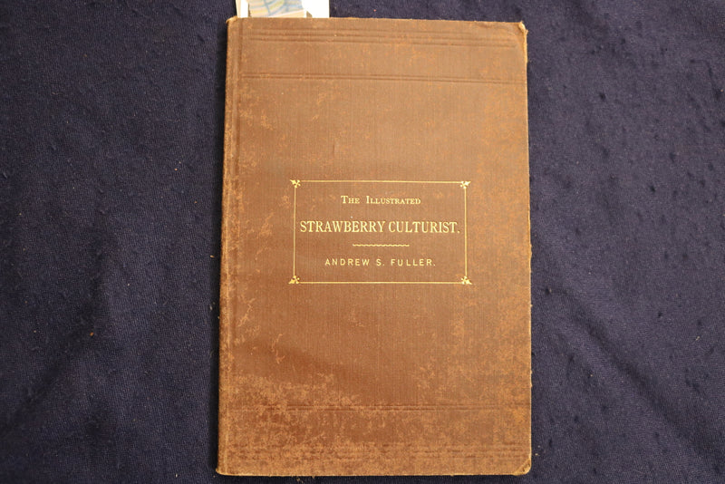 1887 THE ILLUSTRATED STRAWBERRY CULTURIST SOFTCOVER BOOK - ANDREW FULLER- K 1357