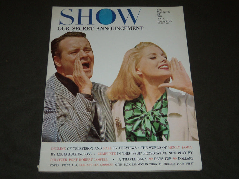1964 AUGUST SHOW MAGAZINE - NICE COVER & PHOTOS - ST 4327