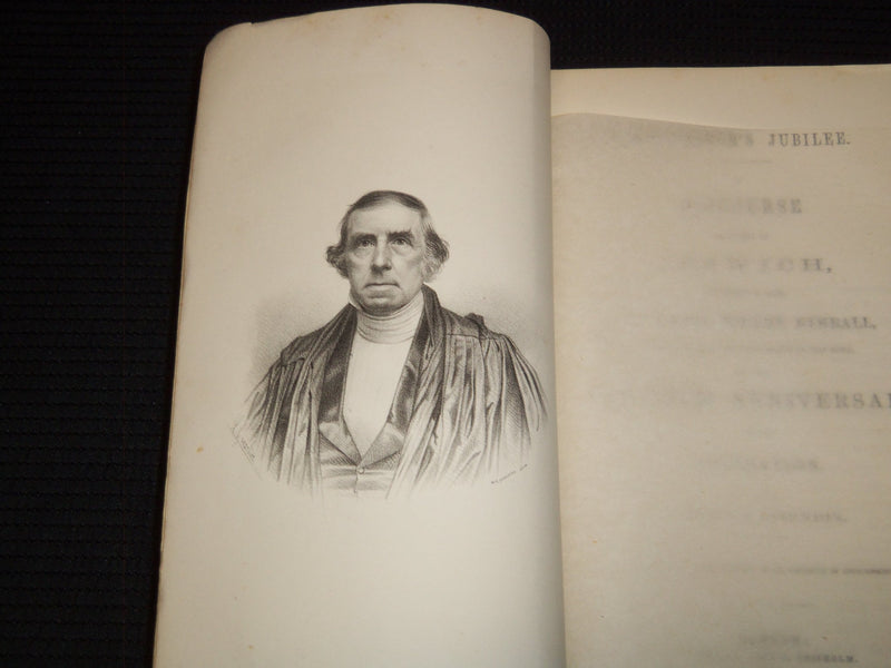 1856 THE PASTOR'S JUBILEE A DISCOURSE BY DAVID TENNEY KIMBALL - IPSWICH - J 7538