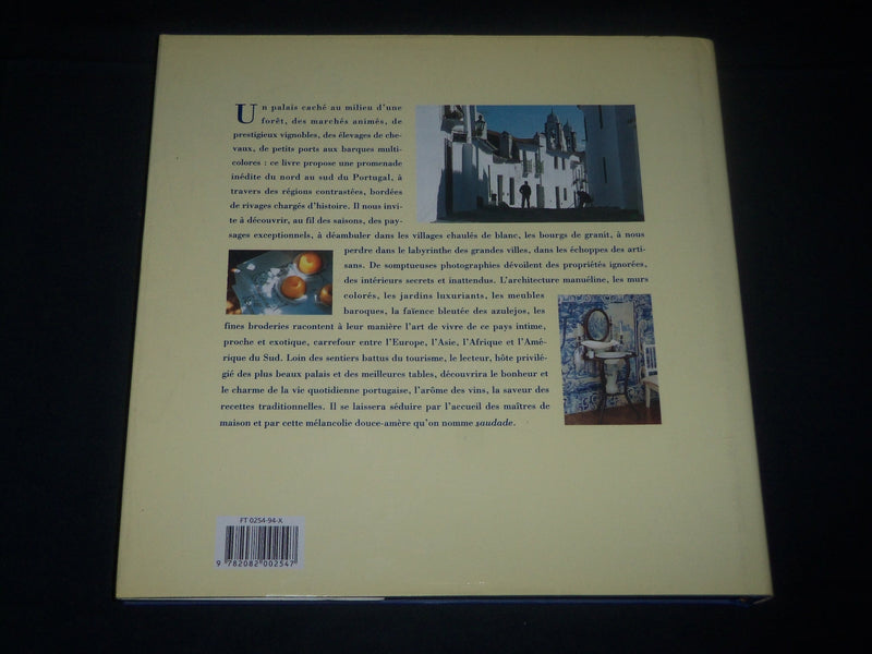 1994 L'ART DE VIVRE AU PORTUGAL BOOK BY ANNE DE STOOP - GREAT PRINTS - D 301