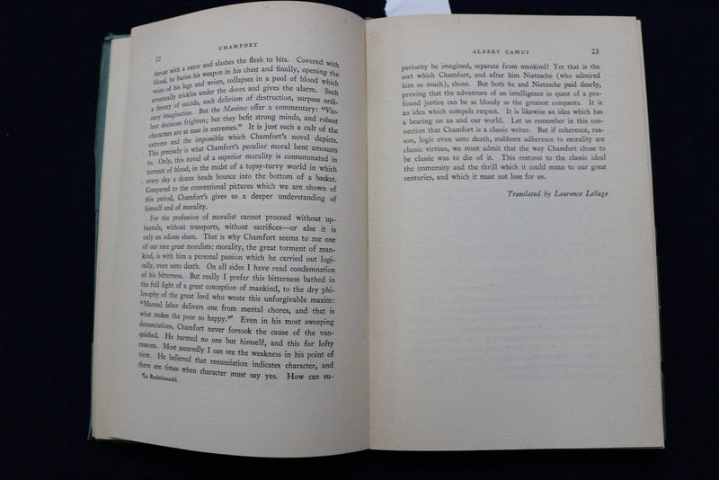 1948 WINTER THE SEWANEE REVIEW SOFTCOVER BOOK - ALBERT CAMUS - K 747