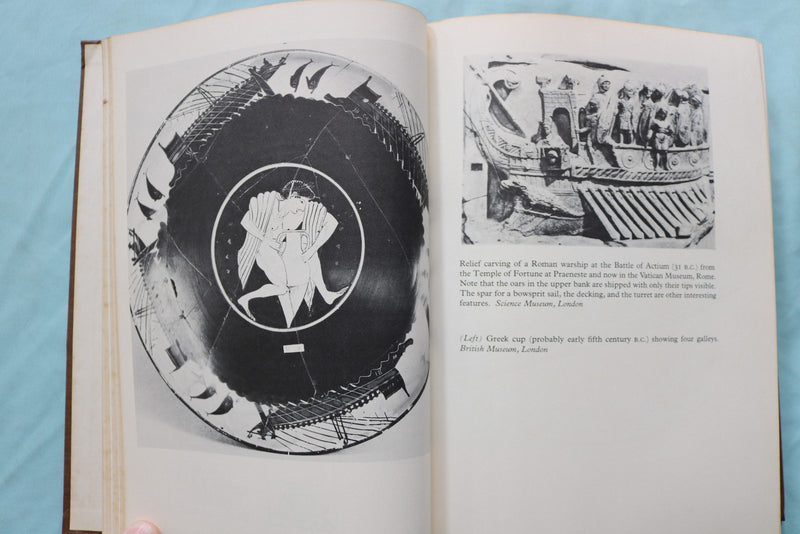 1965 THE WARSHIP IN HISTORY HARDCOVER BOOK BY PHILIP COWBURN - KD 9663