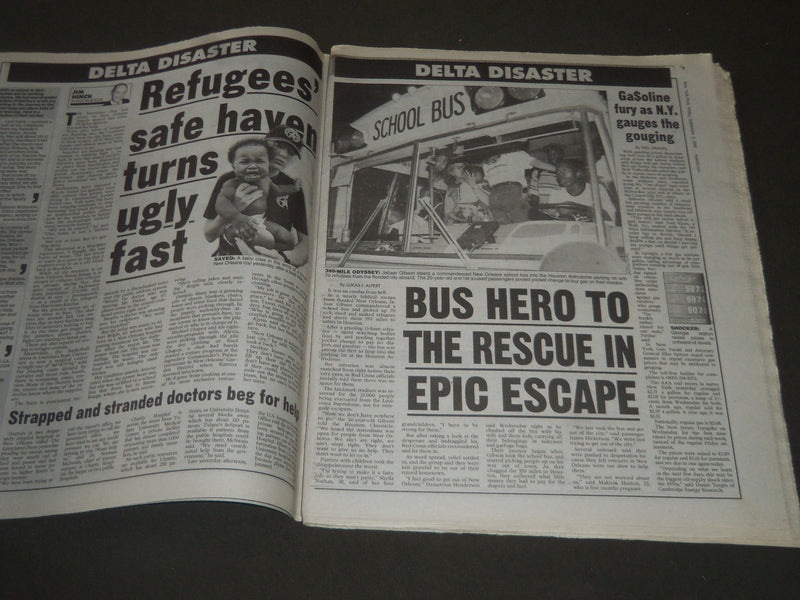 2005 SEPT 2 NEW YORK POST - DODGE CITY ANARCHY IN NEW ORLEANS - NP 2598