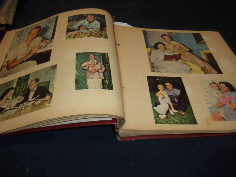 1940'S HOLLYWOOD MOVIE STARS SCRAPBOOK - GREAT PHOTOS - SHIRLEY TEMPLE - 34A