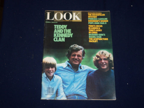 1979 MARCH 5 LOOK MAGAZINE - TEDDY AND THE KENNEDY CLAN COVER - SP 9696