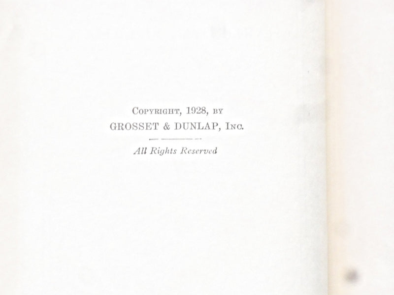 1928 BLOCK THAT KICK HARDCOVER BOOK BY HAROLD SHERMAN - KD 8785