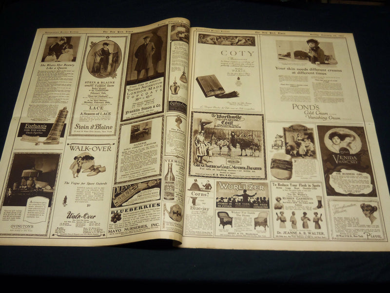 1922 FEBRUARY 26 NEW YORK TIMES PICTURE SECTION - ROYAL WEDDING - NT 8866