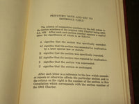 1946 A COMPILED CHARTER OF THE CITY OF WATERBURY HARDCOVER BOOK - KD 6174