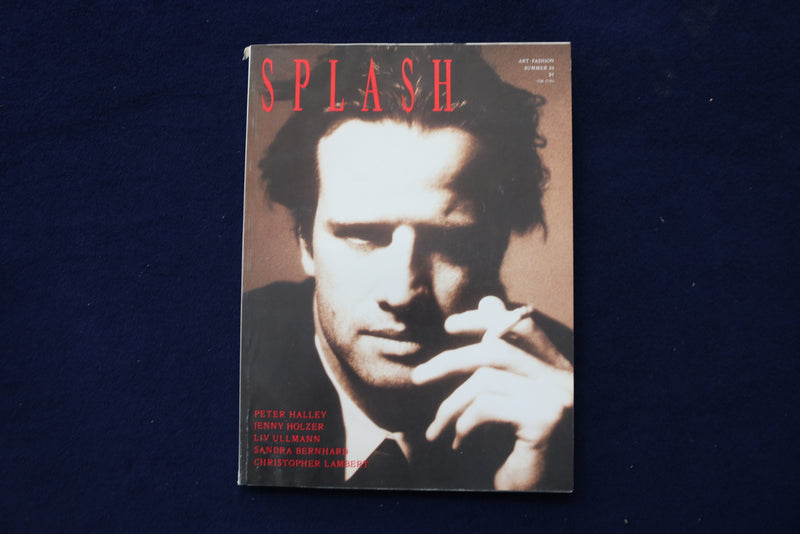 1988 SUMMER SPLASH MAGAZINE - CHRISTOPHER LAMBERT COVER - E 23407