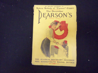 1903 DECEMBER PEARSON'S MAGAZINE - NICE STORIES, ADS & ILLUSTRATIONS - ST 3003