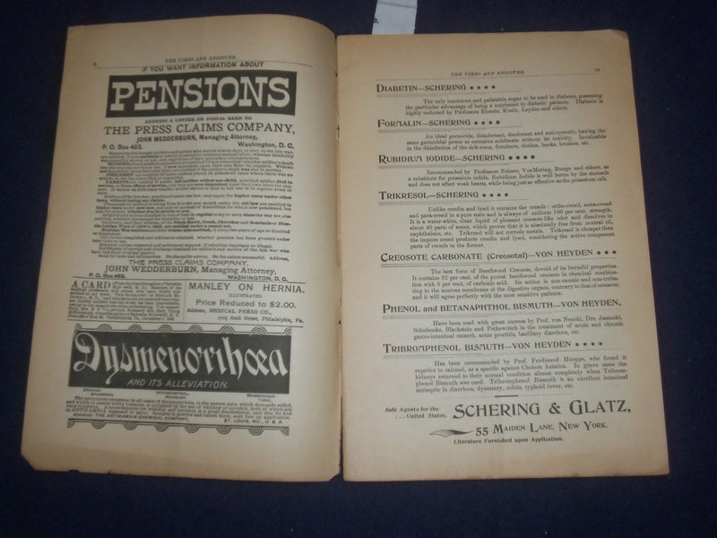 1894 FEBRUARY 3 THE TIMES AND REGISTER - PHILADELPHIA, PA - J 6433