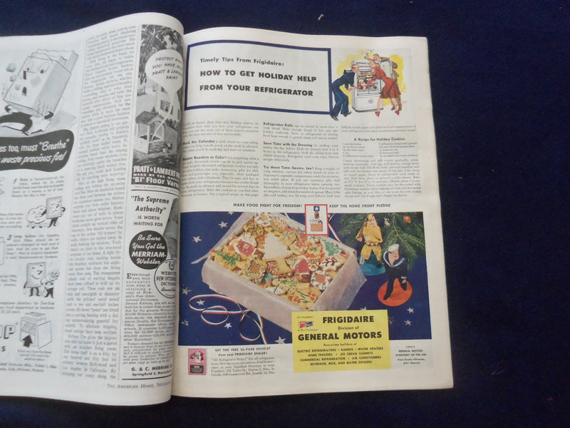 1944 NOVEMBER THE AMERICAN HOME MAGAZINE - PAINT WILL DO IT EVERY TIME- SP 6118K