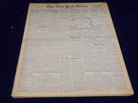 1943 OCTOBER 28 NEW YORK TIMES - RUSSIANS SHATTER 72-MILE GERMAN LINE - NT 1897