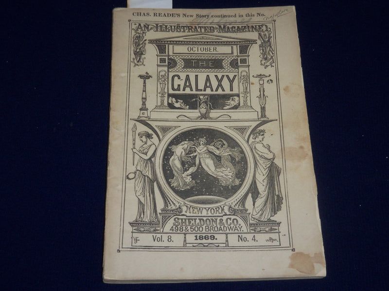 1869 OCTOBER THE GALAXY MAGAZINE - WINSLOW HOMER ILLUSTRATION - SP 2554
