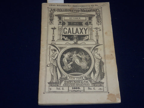 1869 OCTOBER THE GALAXY MAGAZINE - WINSLOW HOMER ILLUSTRATION - SP 2554