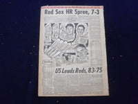 1958 JULY 28 BOSTON DAILY RECORD NEWSPAPER-YANKEE MARINE SLAIN IN BEIRUT-NP 6366