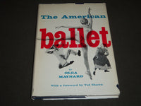 1959 THE AMERICAN BALLET BOOK BY OLGA MAYNARD - NICE PHOTOS - KD 3775