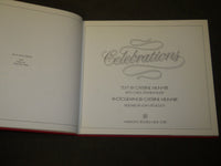 1981 CELEBRATIONS BOOK INSCRIBED BY CATERINE MILINAIRE - FIRST EDITION - KD 5337