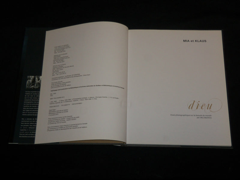 2010 LA BEAUTE DU MONDE HARDCOVER BOOK - PHOTOS BY MIA ET KLAUS - R 707I