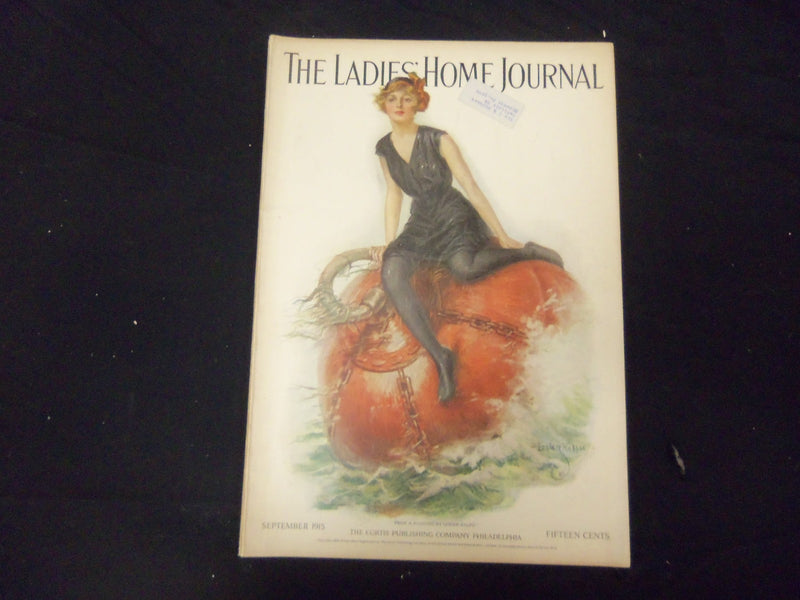 1915 SEPTEMBER LADIES' HOME JOURNAL MAGAZINE- GREAT ILLUSTRATIONS & ADS- ST 1754