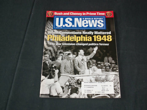 2000 AUGUST 7 U.S. NEWS & WORLD REPORT MAGAZINE - PHILADELPHIA 1948 - B 5428