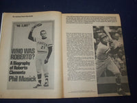 1974 POPULAR SPORTS GRAND SLAM MAGAZINE - ROBERTO CLEMENTE- WILLIE MAYS- ST 6800