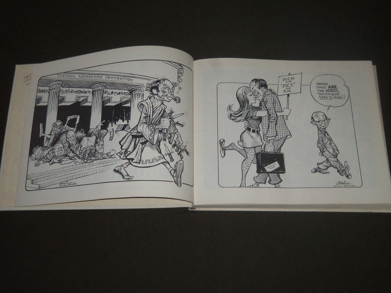 1970 CARTOONS BY BLAINE HARDCOVER BOOK - NICE ILLUSTRATIONS - KD 4032
