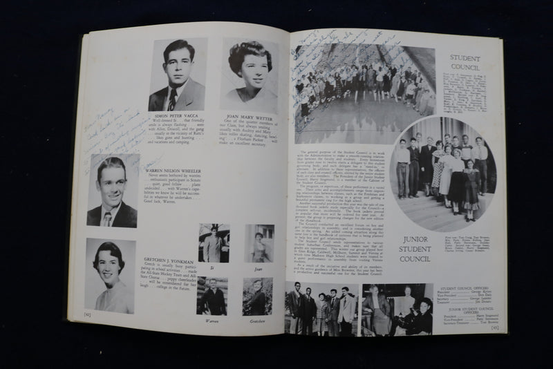 1950 ALEMBIC MADISON HIGH SCHOOL YEARBOOK - MADISON, NJ - YB 3471