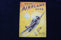 1941 MAY MODEL AIRPLANE NEWS MAGAZINE - BREWSTER 