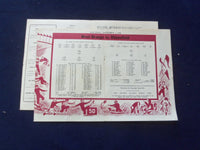 1958 NOV 1 HIGH SCHOOL FOOTBALL PROGRAM - WEST ORANGE VS. BLOOMFIELD - J 8446