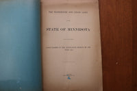 1907 THE WAREHOUSE AND GRAIN LAWS OF STATE OF MINNESOTA SOFTCOVER BOOK - K 3160