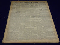 1935 DECEMBER 23 NEW YORK TIMES - LINDBERGH FAMILY SAILS FOR ENGLAND- NT 1984