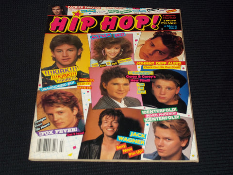 1988 JULY HIP HOP! MAGAZINE - JOHNNY DEPP FRONT COVER - E 14420