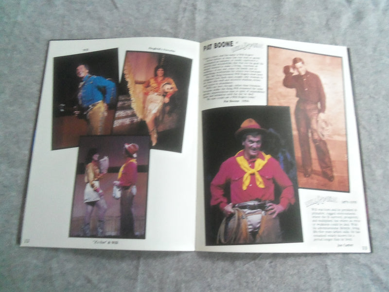 1994 PAT BOONE AS WILL ROGERS PROGRAM - BRANSON, MISSOURI - J 7678