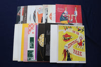 SOUVENIR PROGRAMS - LOT OF 20 PROGRAMS - LOT #13 - O 3563