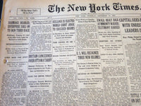 1930 SEPT 18 NEW YORK TIMES SHAMROCK DISABLED ENTERPRISE WINS 3RD RACE - NT 5741