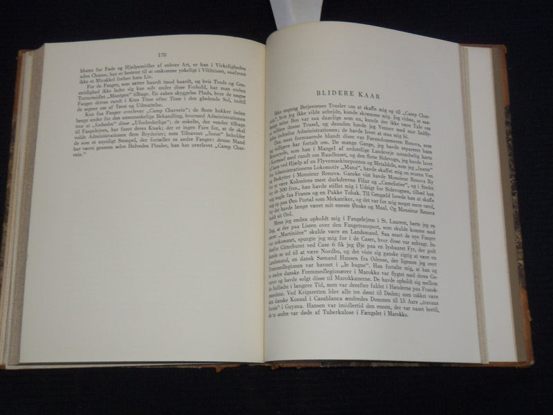 1944 HELVEDET HINSIDES HAVET - AAGE NIELSEN BOOK - DUTCH - KD 5981G